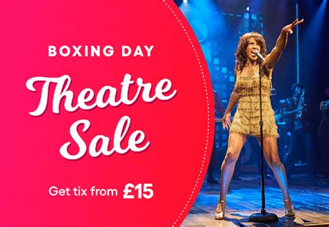 Boxing Day West End Theatre Ticket Sale From Todaytik And The Standard