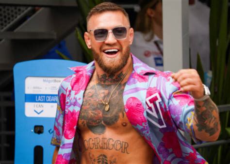 Watch Conor Mcgregor Loses It After Catching Fan Wearing 4000 Worth