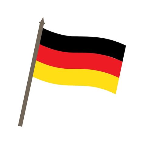 Premium Vector German Flag Icon