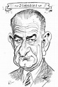 Lyndon B. Johnson | Caricature sketch, Caricature drawing, Cartoon drawings