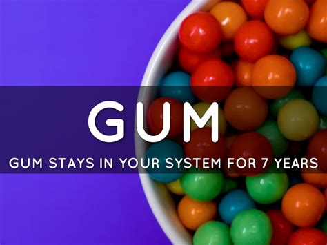 Myth Busters Does Gum Take 7 Years To Digest