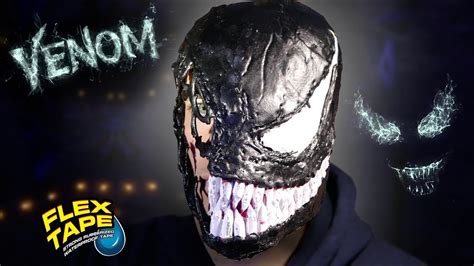 How To Make A Glowing Venom Mask Out Of Flex Tape And Flex Seal
