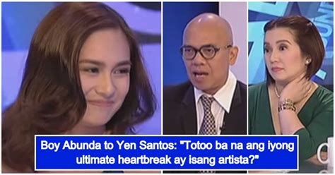 Yen Santos’ Past Interview About Her ‘ultimate Heartbreak’ Resurfaces Kami Ph