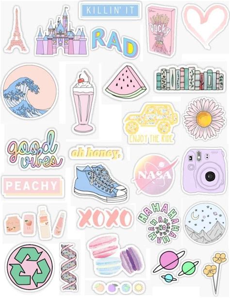 30 Ide Keren Baby Blue Aesthetic Stickers Aneka Stiker Keren