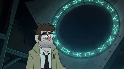 Take back the falls, when mcgucket has everyone turn the mystery shack into the shacktron, the portal can be seen on the midsection of the mech, patched back together. Image - S2e12 ford and the machine.png | Gravity Falls ...
