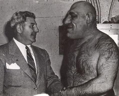 Maurice Tillet On Right Was A French Professional Wrestler Better