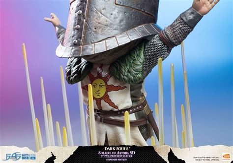 Dark Souls Pvc Sd Statue Solaire Of Astora 23 Cm