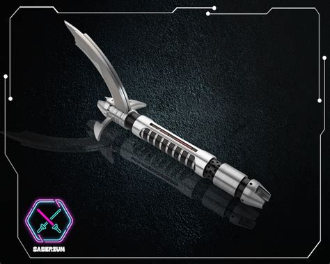 Crimson Lord Maul Double Bladed Neopixel Lightsaber With Hard Etsy