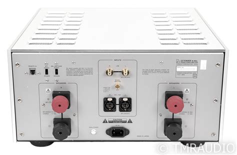 Luxman M 900u Stereo Power Amplifier M900u Silver The Music Room