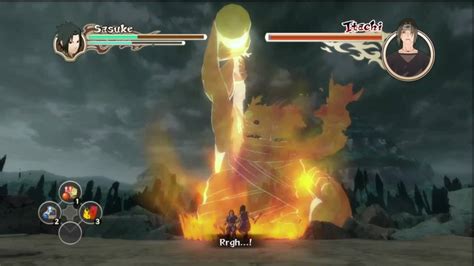 Naruto Ultimate Ninja Storm 2 Sasuke Vs Itachi Final Boss Fight