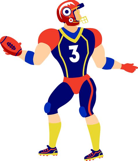 Quarterback Throwing Clipart Free Download Transparent Png Creazilla