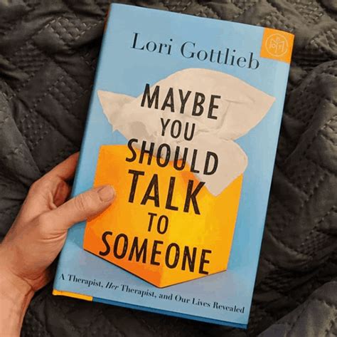 maybe you should talk to someone book cover maybe you should talk to someone book review