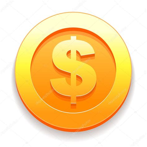 Icono De Monedas De Oro Del Juego Vector De Stock Por Golliver