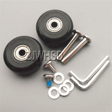 Luggage Suitcase Replacement Wheels Od 40 157 Id 6 W 18 Axles 35