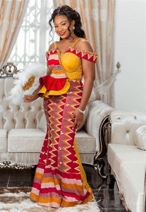 Gorgeous Kente Styles To Consider Stylish Naija Kente Styles African Traditional Dresses