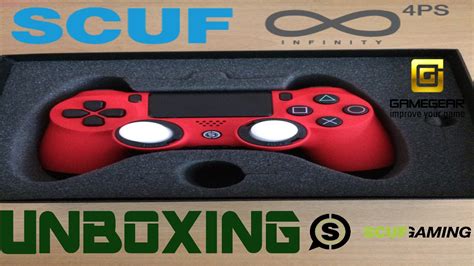 Unboxing Scuf Gaming Infinity 4ps Redps4 Pro Youtube