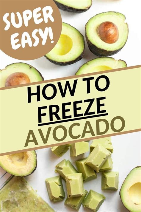 Have You Been Wondering Can I Freeze Avocados Its True You Really