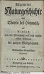 Deutsches Textarchiv – Kant, Immanuel: Allgemeine Naturgeschichte und ...