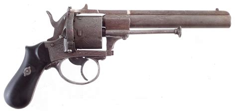 Lot 49 Belgian Pinfire Revolver Circa 1865 9mm