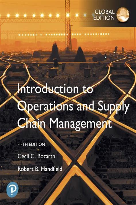 Pdf Introduction To Operations And Supply Chain Management Global