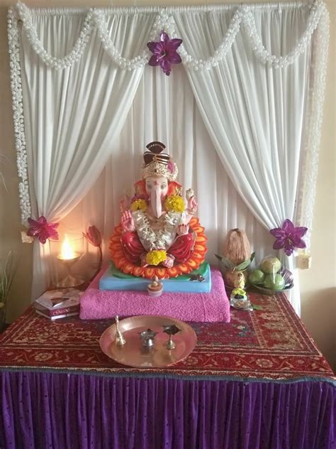 100 Ideas Of Ganpati Decoration At Home For A Beautiful Festive Décor
