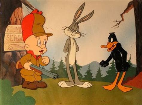 Elmer J Fudd Aim Is To Hunt Bugs Bunny Or Daffy Duck But He Usually