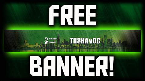 How To Make A Free Youtube Banner No Photoshop How To