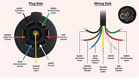 7 Way Flat Trailer Plug Wiring Diagram | Wiring Diagram