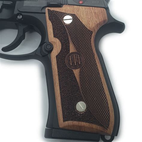 Beretta Grips 9296 Series Pistols 92f 92fs M9 96 Rosewood Grips