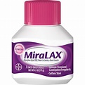 MiraLAX Laxative Powder for Gentle Constipation Relief, Stool Softener ...