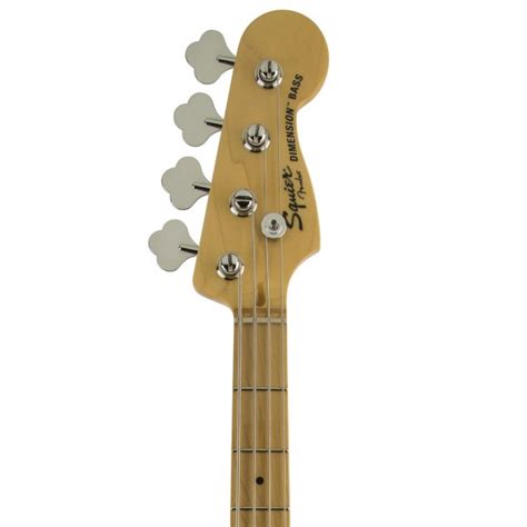 Squier By Fender Deluxe Dimension Bass Iv Black At Gear4music