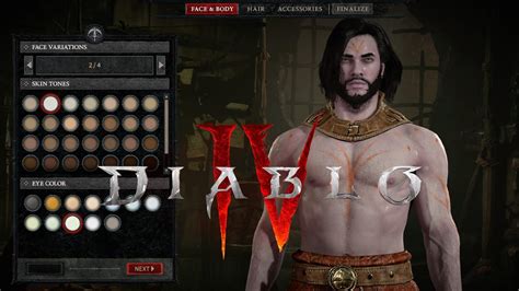 8 Minutes Of Diablo Ivs Character Creator