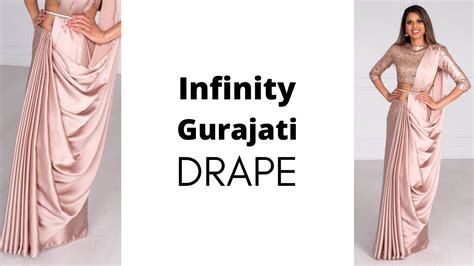 Infinity Drape How To Wear Saree For Beginners Easy Saree Draping