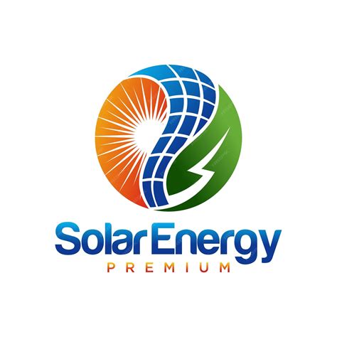 Premium Vector Creative Solar Energy Logo Design Vector Template
