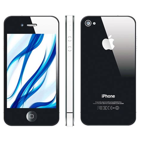 Refurbished Apple Iphone 4s 16gb Black Atandt