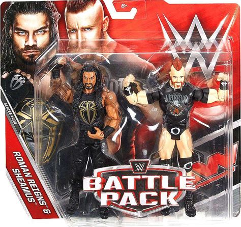 Wwe Wrestling Battle Pack Series 435 Roman Reigns Sheamus 6 Action