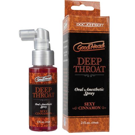 Buy Goodhead Deep Throat Oral Sex Numbing Desensitizing Spray Choose