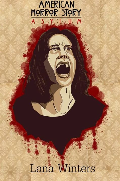 American Horror Story Asylum Poster A3 Poster Series Thredson Ahs Asylum Story Drawing