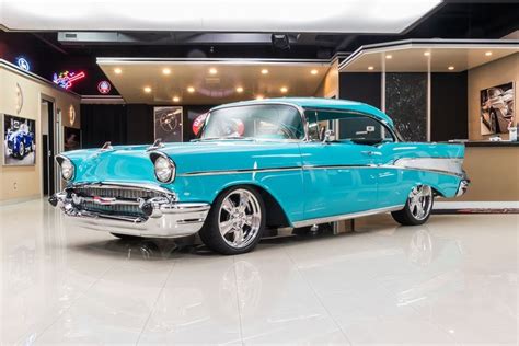 1957 Chevrolet Bel Air Classic Cars For Sale Michigan Muscle And Old Cars Vanguard Motor Sales