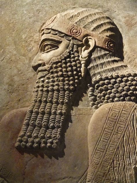 Relief From The Palace Of King Sargon Ii In His Capital City Of Dur