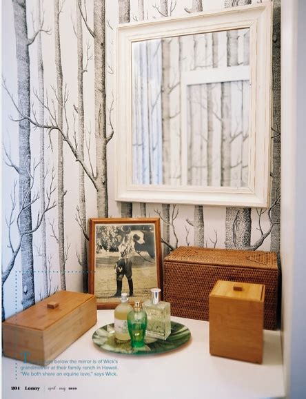 Birch Tree Wallpaper Bathroom