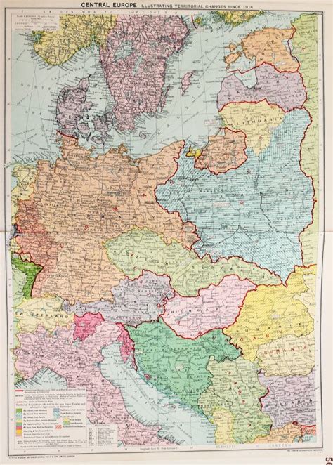 Karte Europa 1930 My Blog