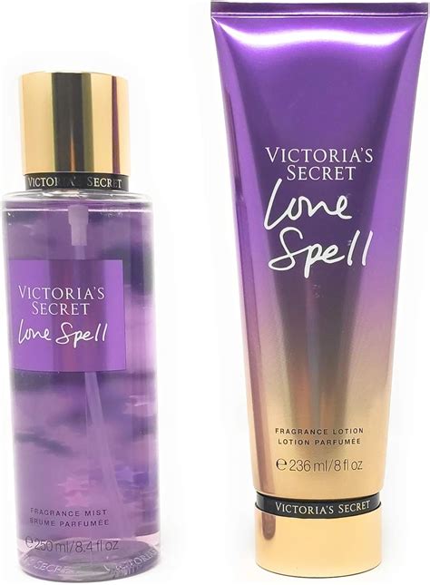Victorias Secret Set Love Spell Body Mist 250 Ml Crema 236 Ml Mx Belleza