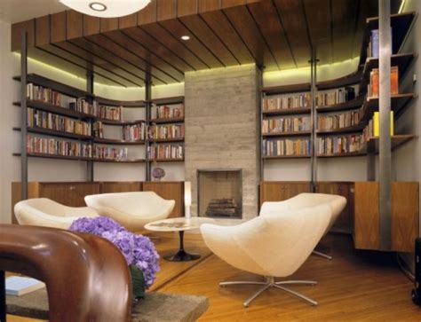 7 Modern Home Library Designs To Inspire Shelterness