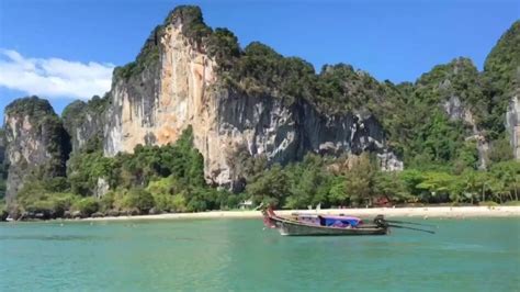 Railay Peninsula Krabi Thailand 2016 Youtube