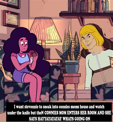 Image I Want Stevonnie To Sneak Into Connies Moms House And Watch