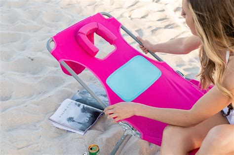 Brilliant Beach Chair Lets Women Lie Down Without Squishing Their Chests