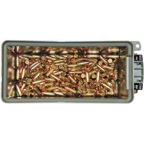 Ammomart 9mm Luger Buffalo Cartridge 115gr Rn Rm 250 Rounds In Re