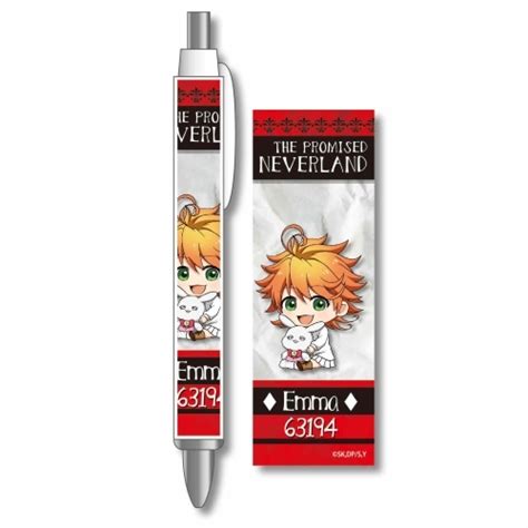 Cdjapan Gyugyutto Ballpoint Pen The Promised Neverland Emma Collectible
