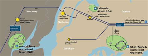 Jfk Airport Airtrain Map Draw A Topographic Map